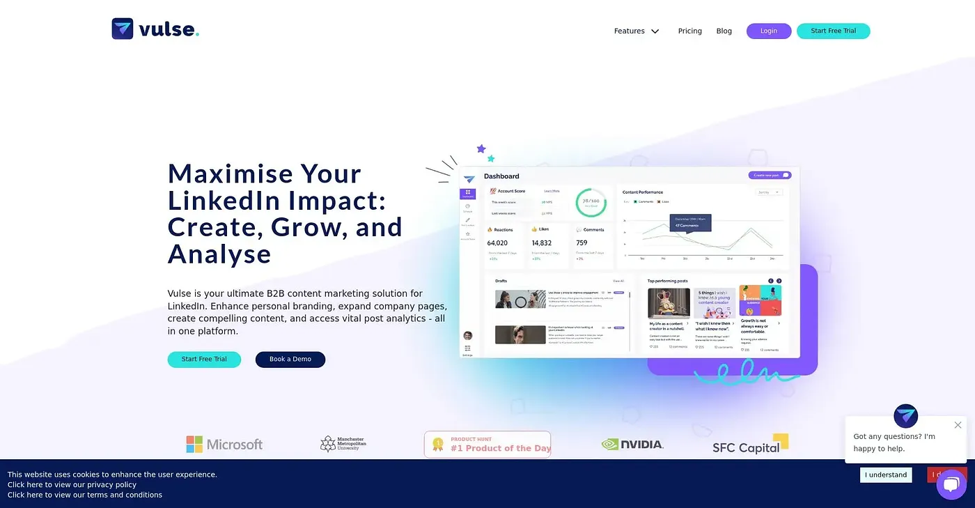 Screenshot of Vulse