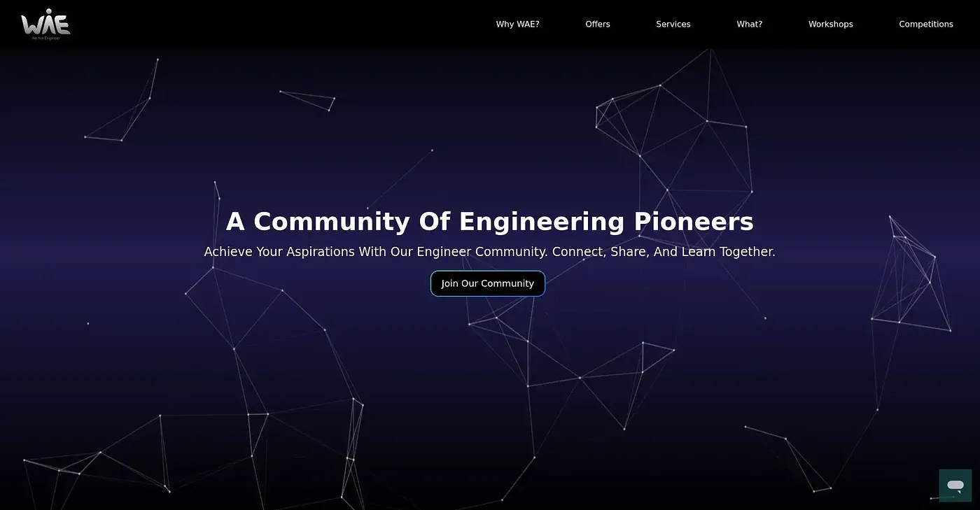 Screenshot of We Are Engineer