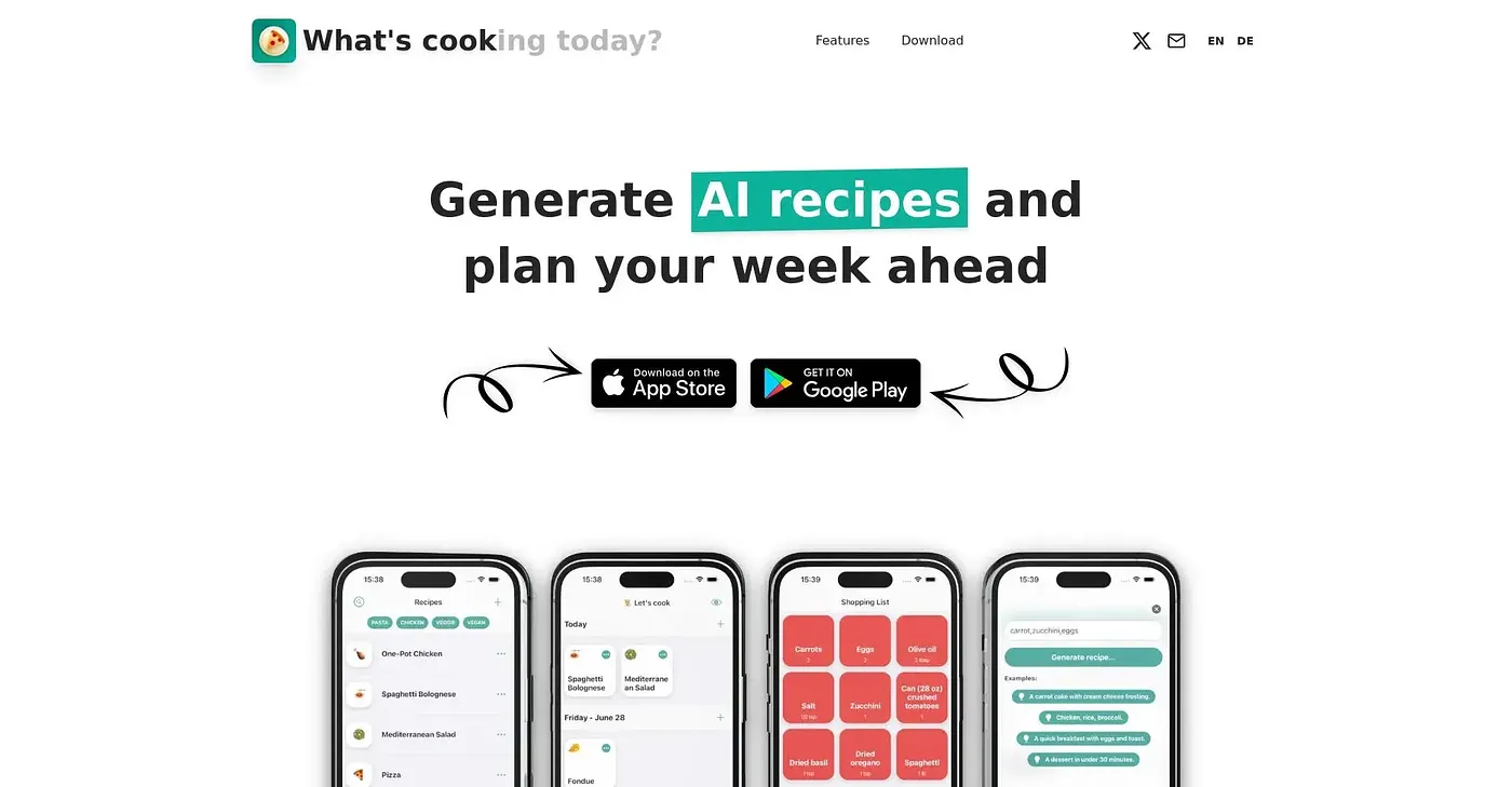 Screenshot of Whats Cook