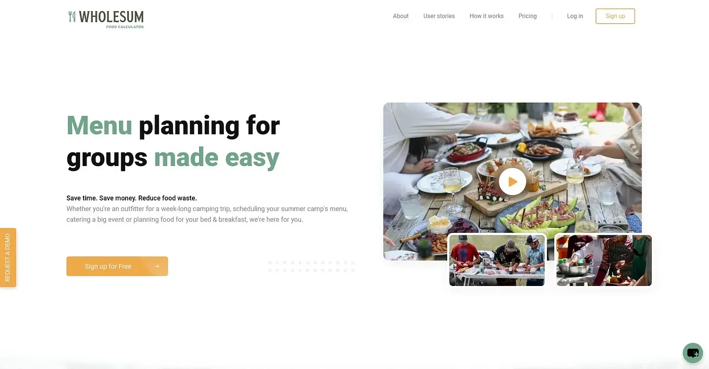Screenshot of Wholesum