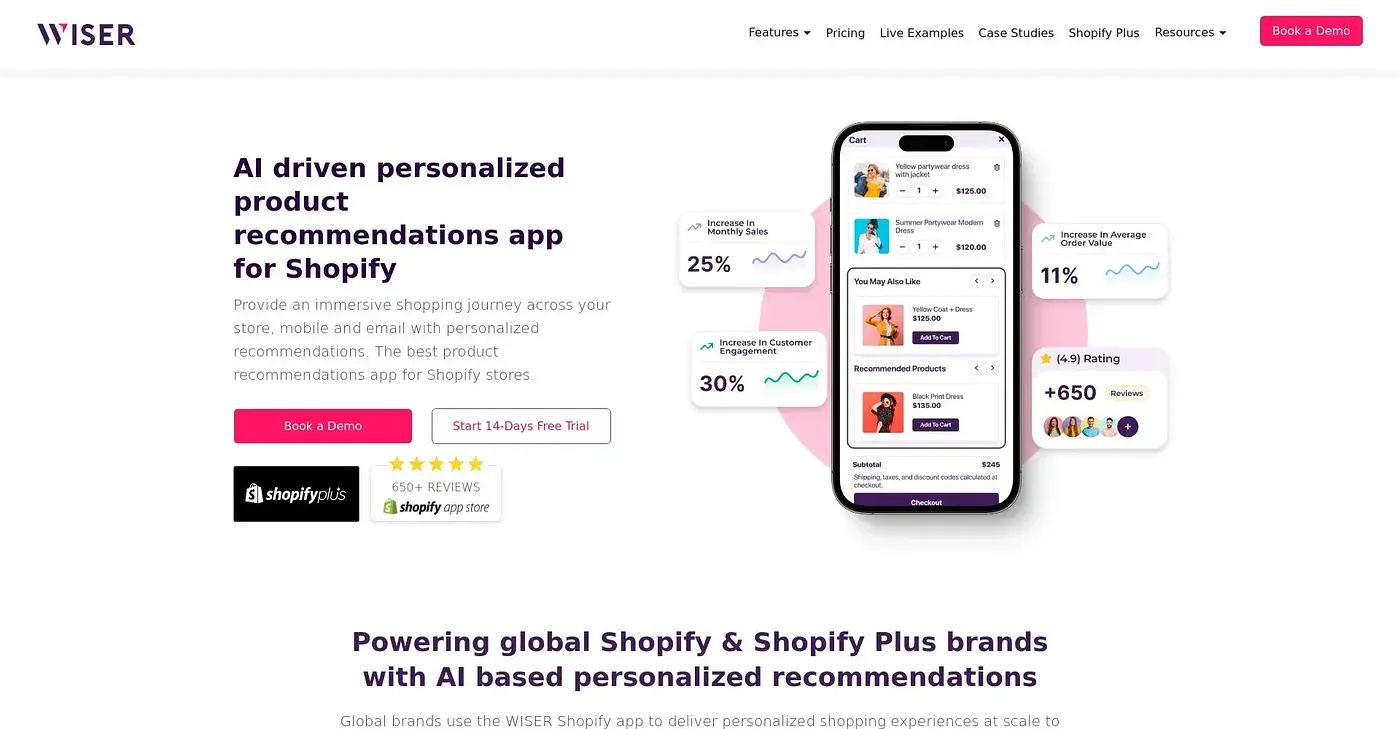 Screenshot of Wiser