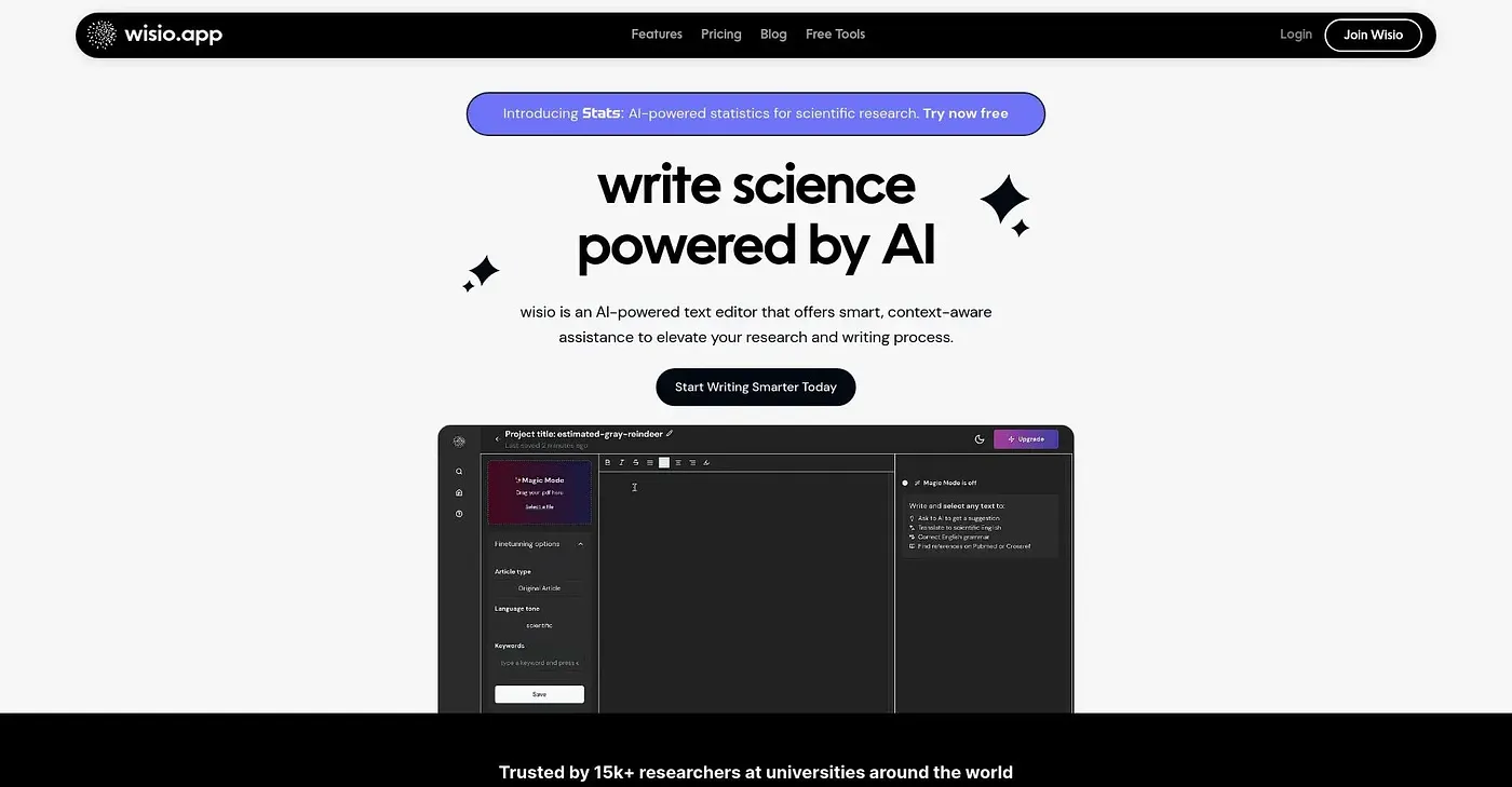 Screenshot of Wisio