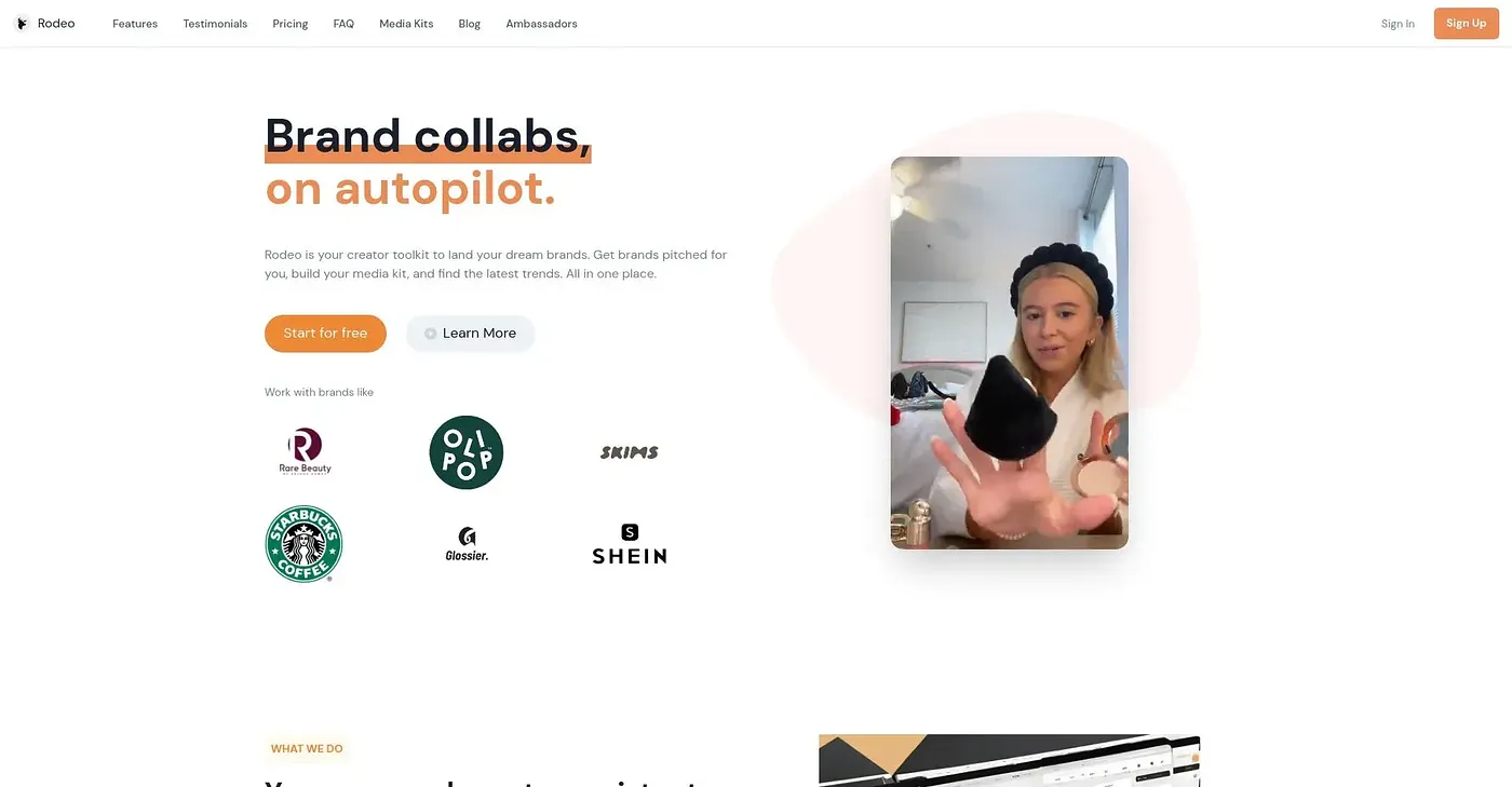 Screenshot of Withrodeo