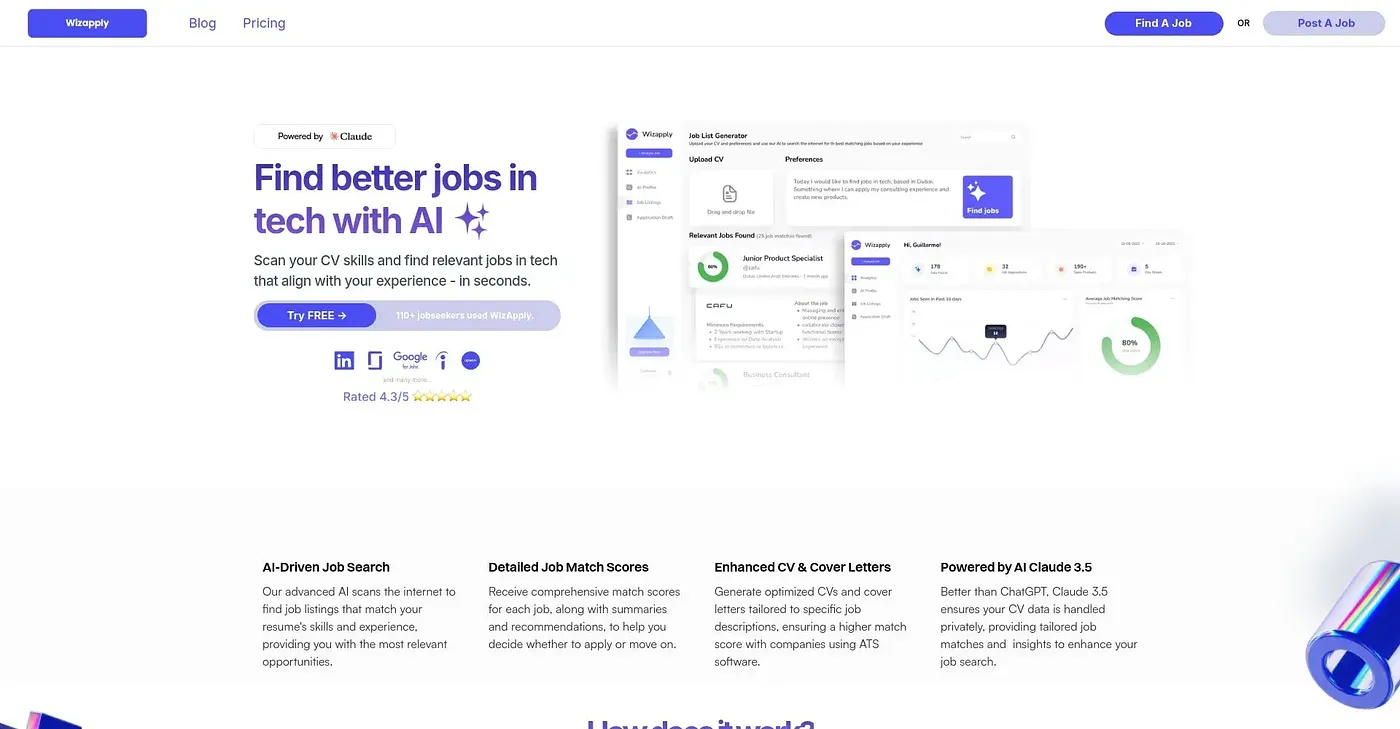 Screenshot of WizApply