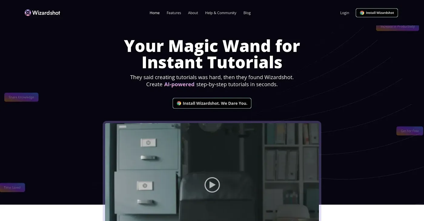 Screenshot of Wizardshot