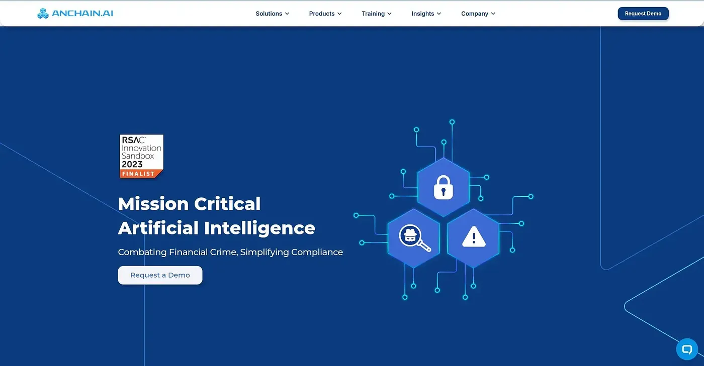 Screenshot of AnChain.AI