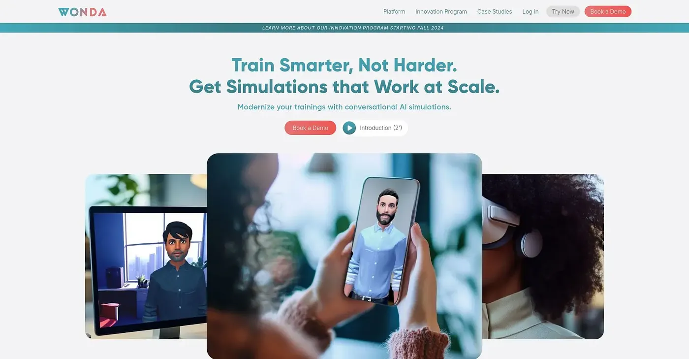 Screenshot of Wonda