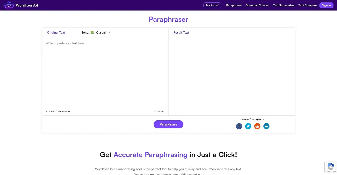 Screenshot of Word Fixer Bot