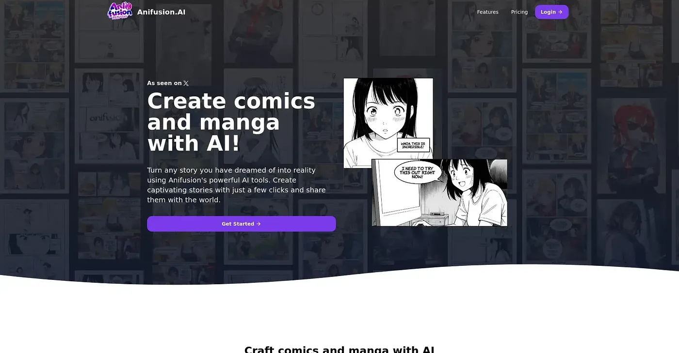 Screenshot of AniFusion