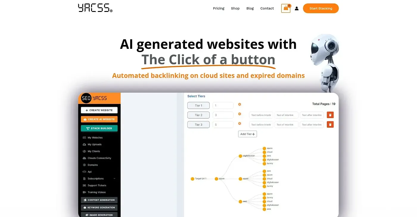 Screenshot of YACSS
