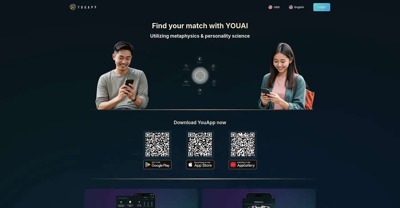 Screenshot of YouApp