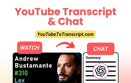 Screenshot of YouTube Scripter Chrome Extension