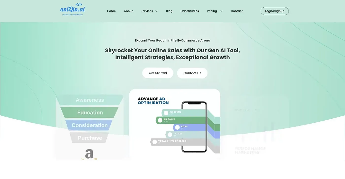 Screenshot of Uniqin