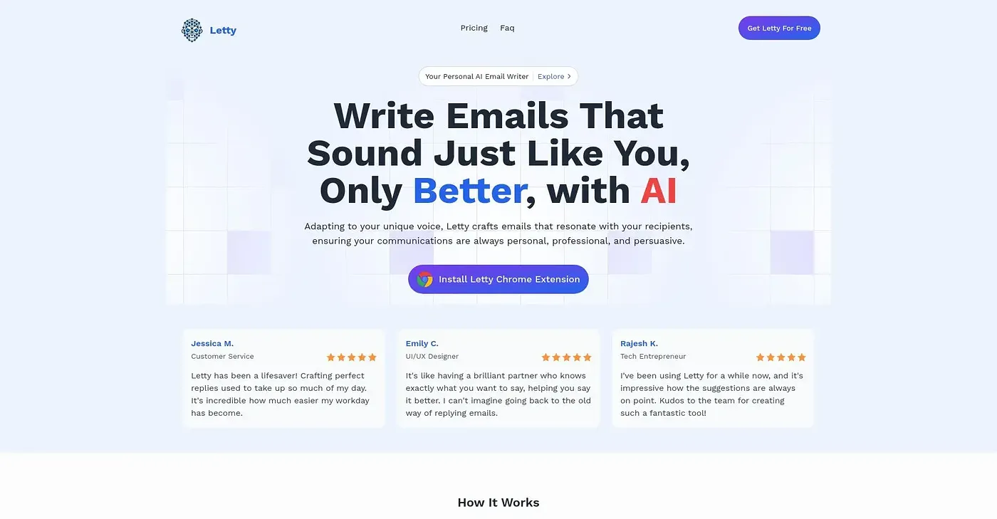 Screenshot of Use Letty
