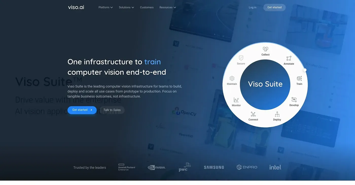 Screenshot of VISO