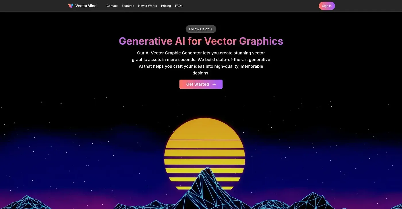 Screenshot of Vector Mind