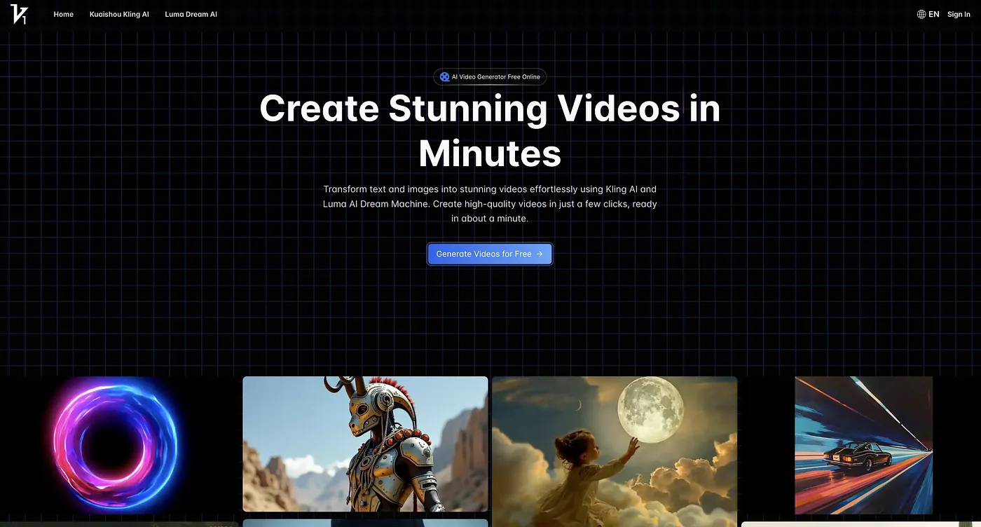 Screenshot of Vidful.ai