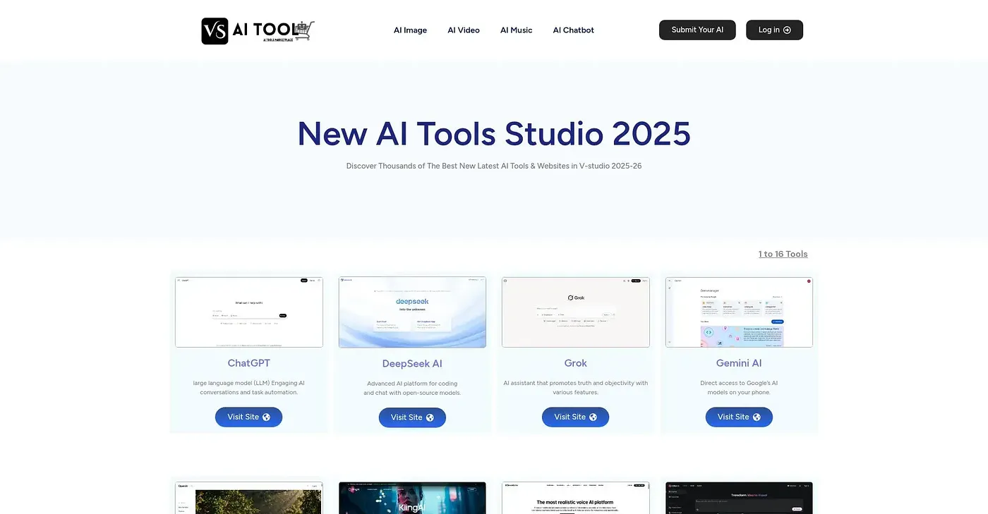 Screenshot of Vidu Studio