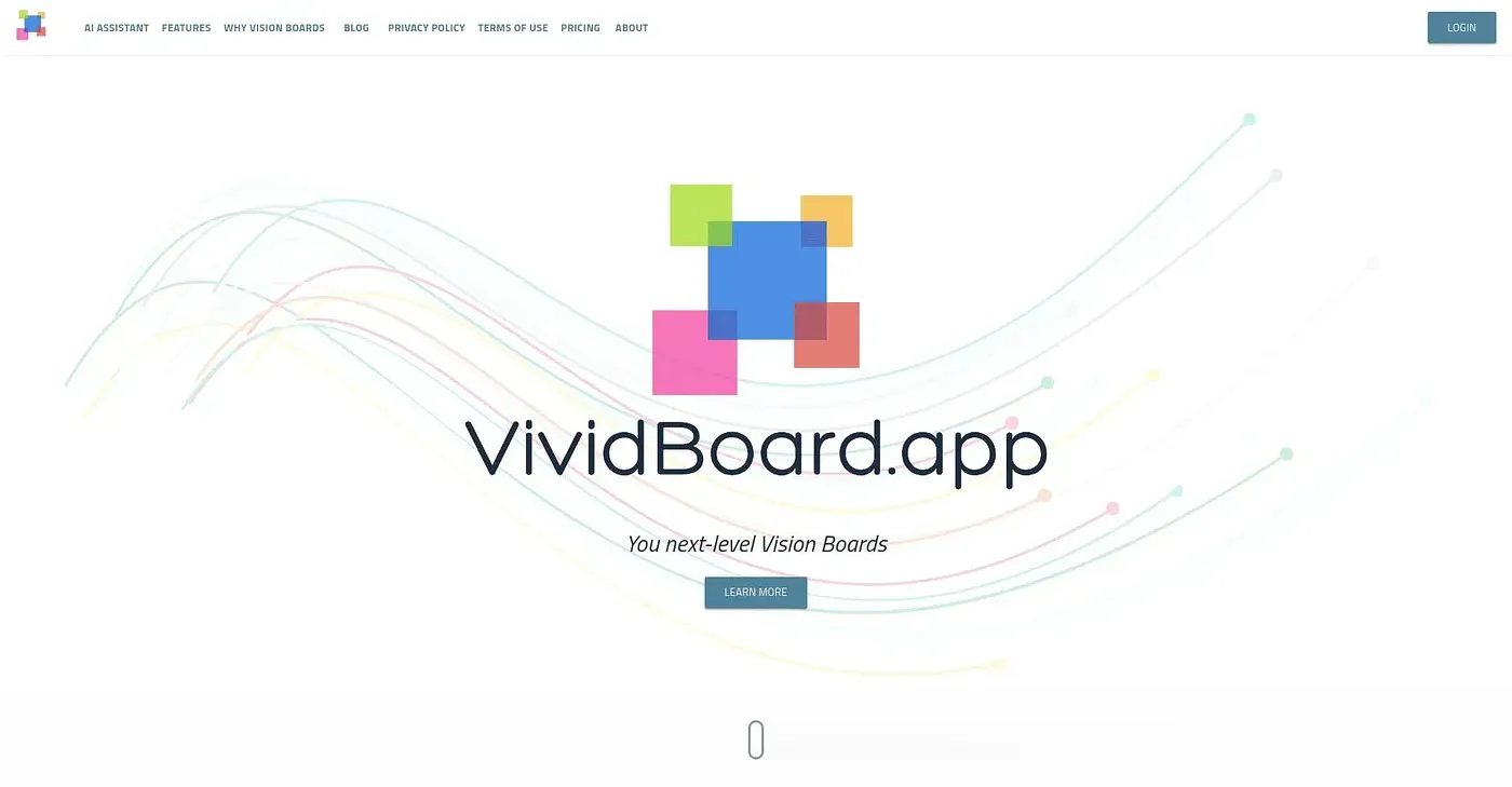 Screenshot of VividBoard