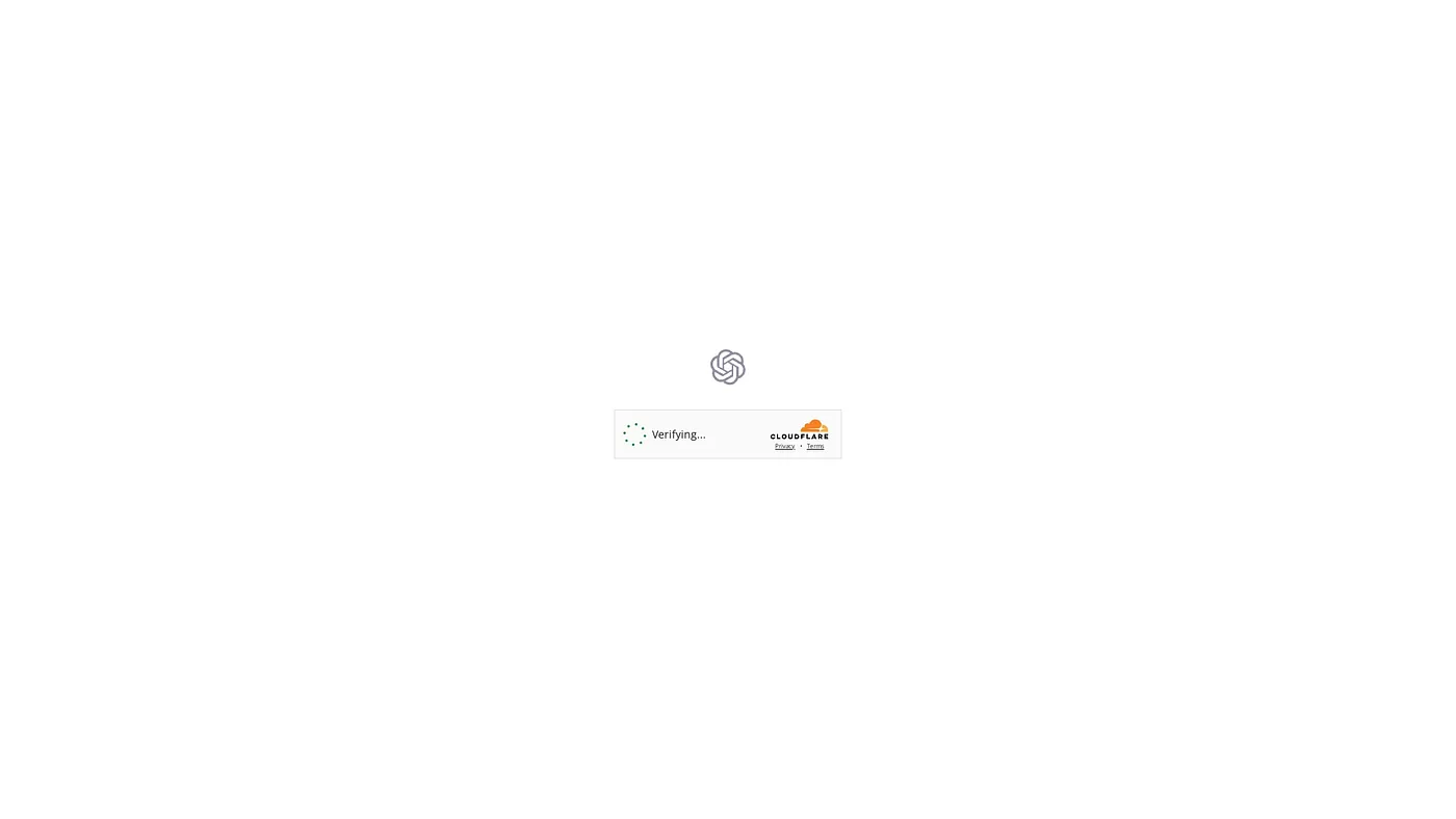 Screenshot of OpenAI Chat