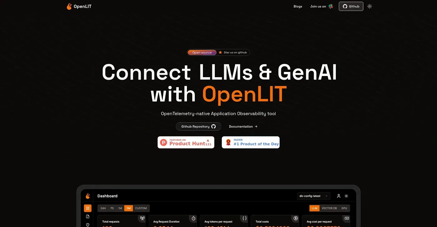 Screenshot of OpenLIT