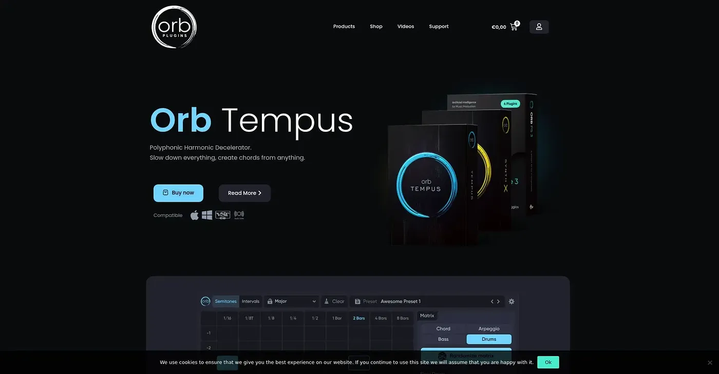 Screenshot of Orb Plugins