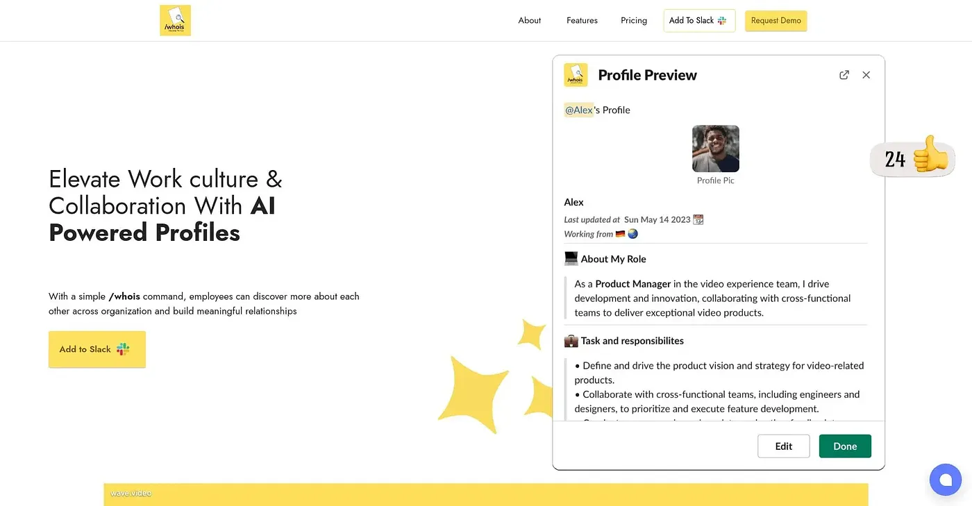 Screenshot of OrgEngage