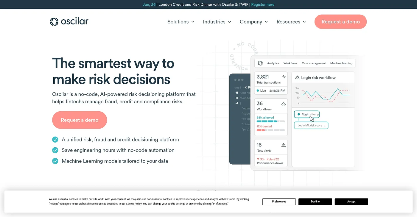 Screenshot of Oscilar