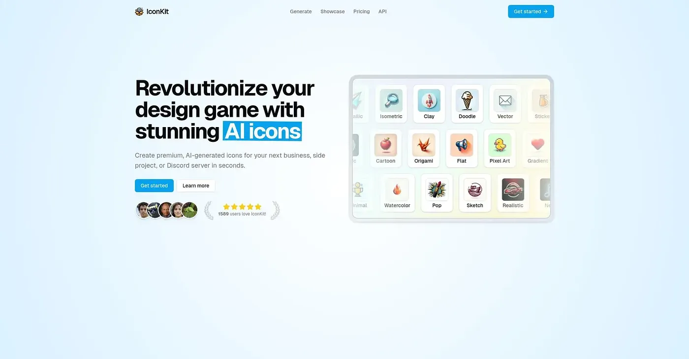 Screenshot of Pay Icon Kit AI