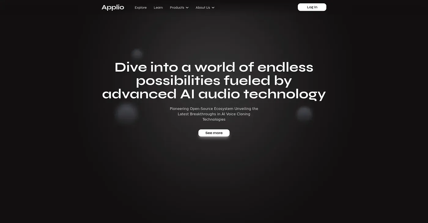 Screenshot of Applio