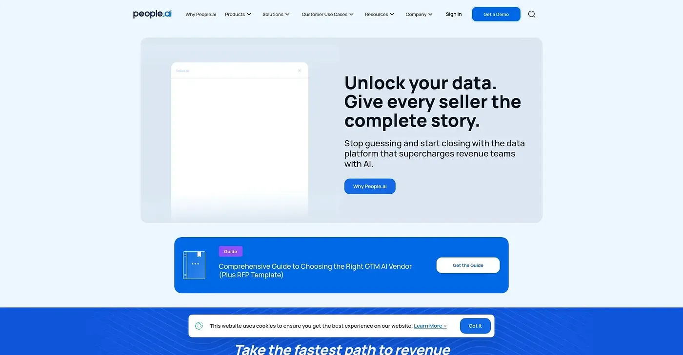 Screenshot of PeopleAI