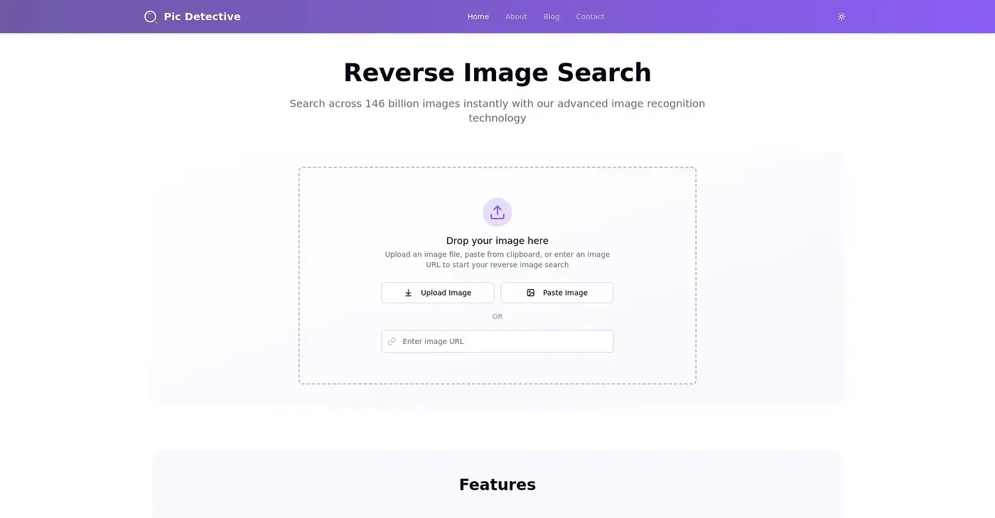 Screenshot of Pic Detective