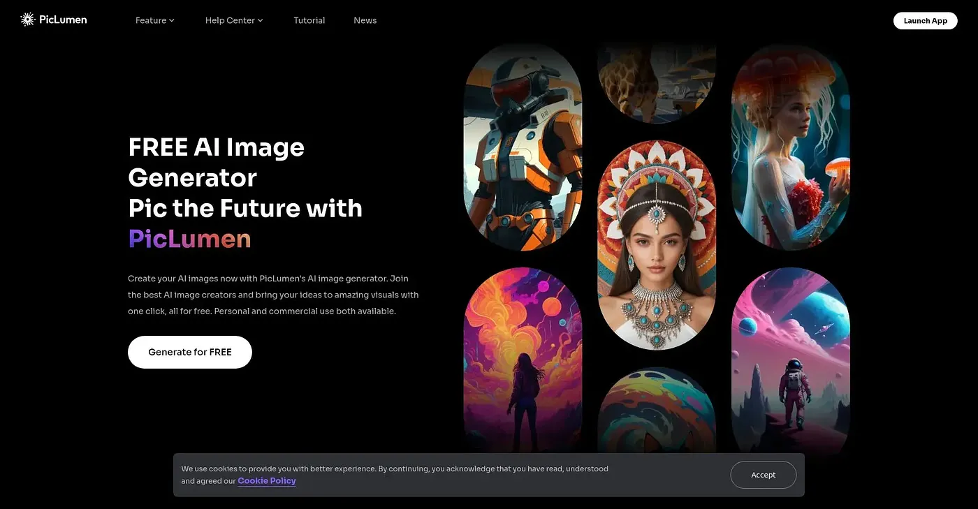Screenshot of Pic lumen