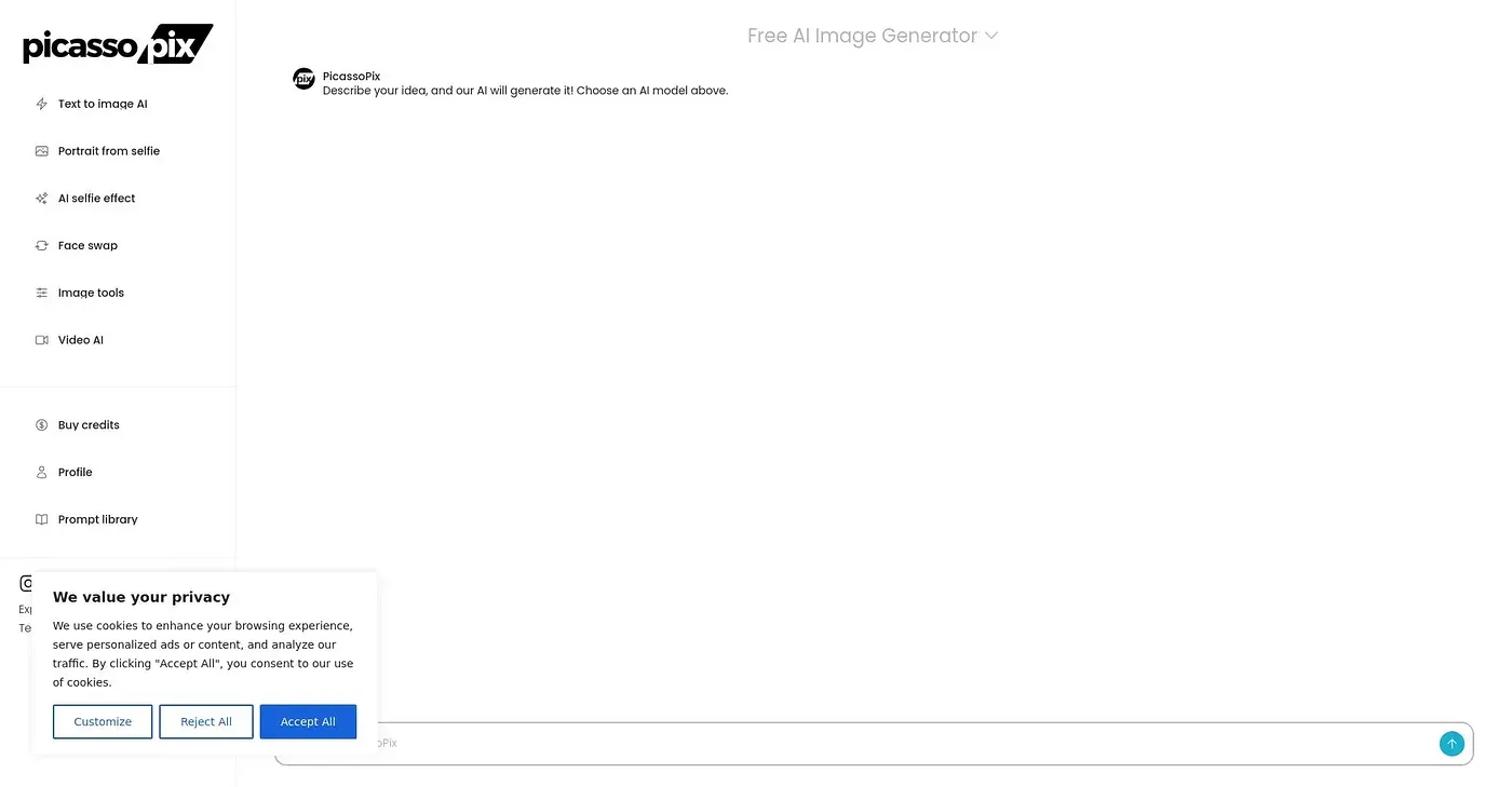 Screenshot of PicassoPix