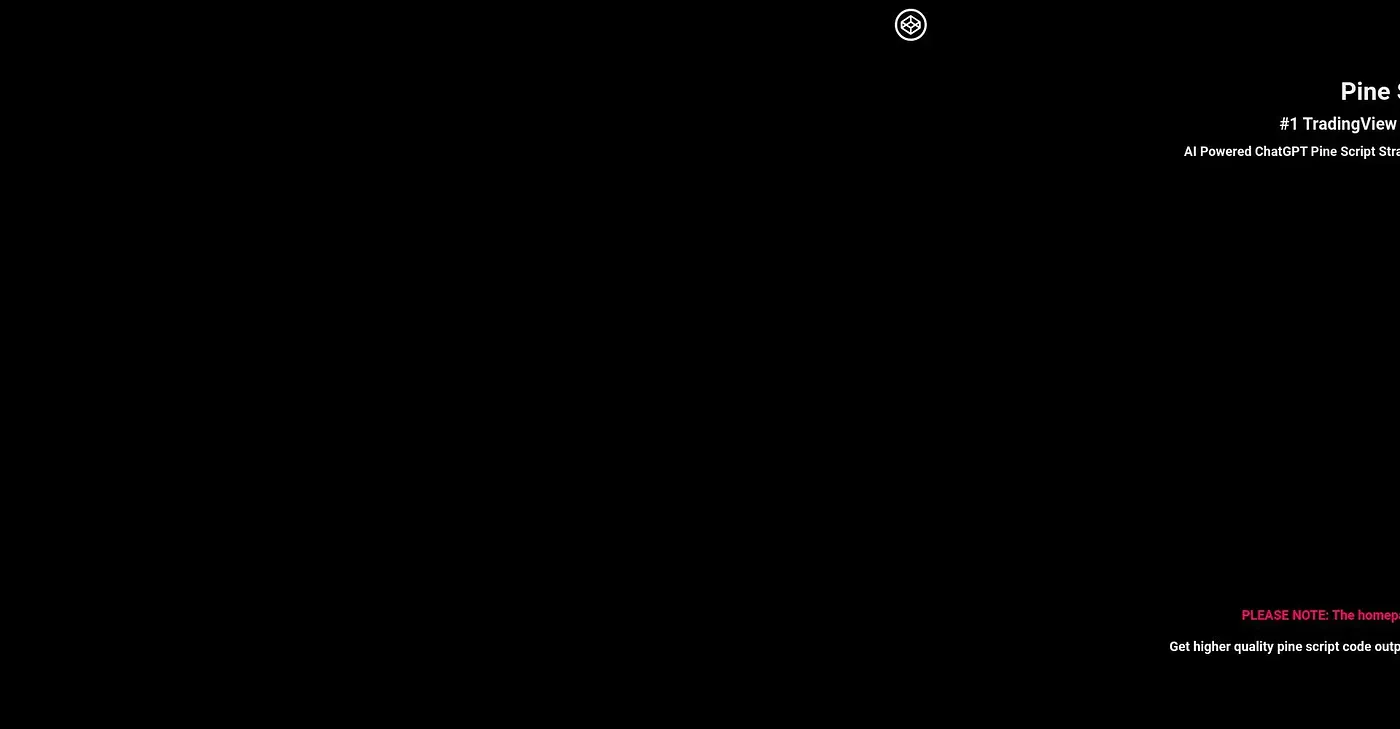 Screenshot of Pine Script Wizard