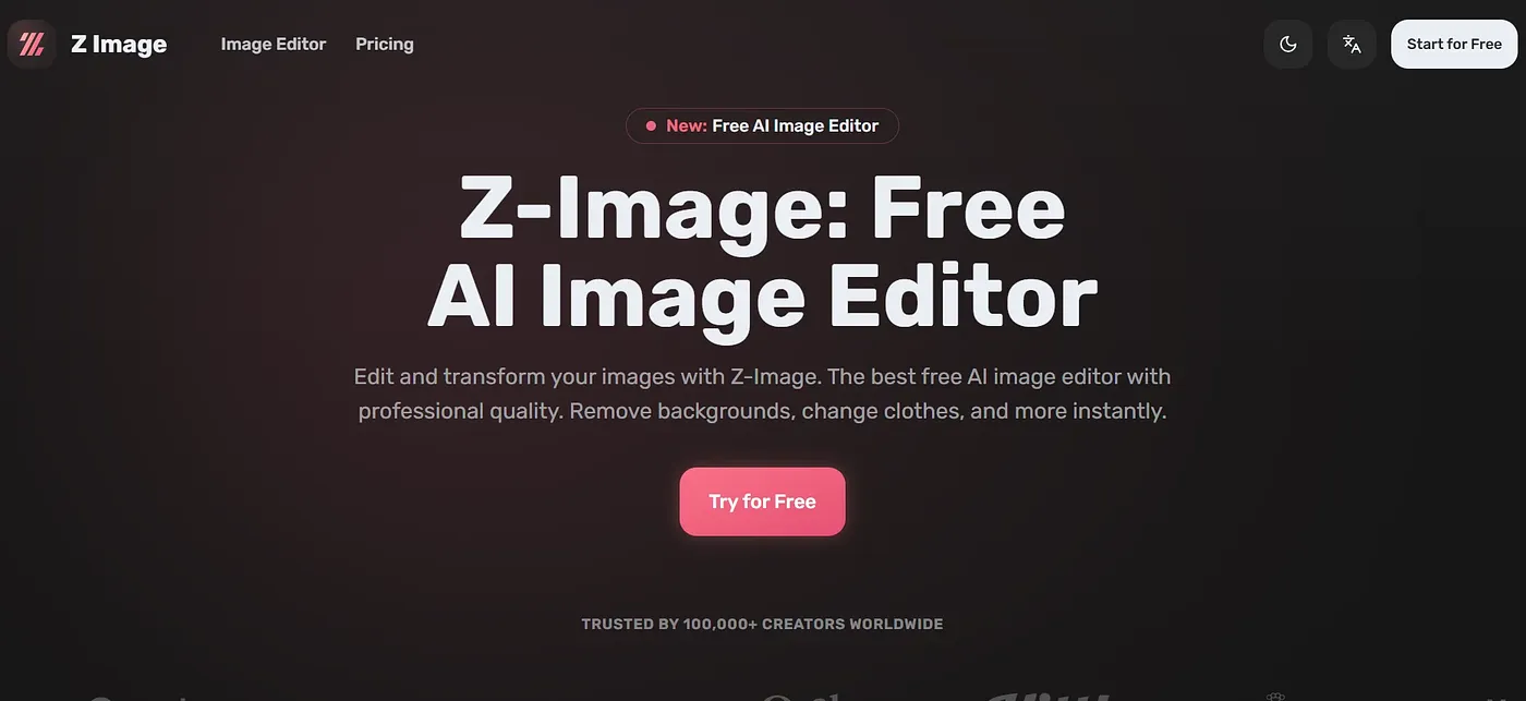 Screenshot of Z-Image
