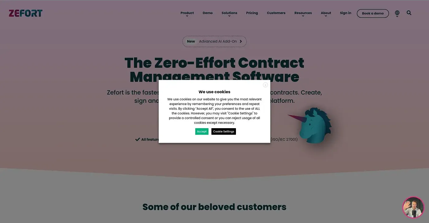 Screenshot of Zefort