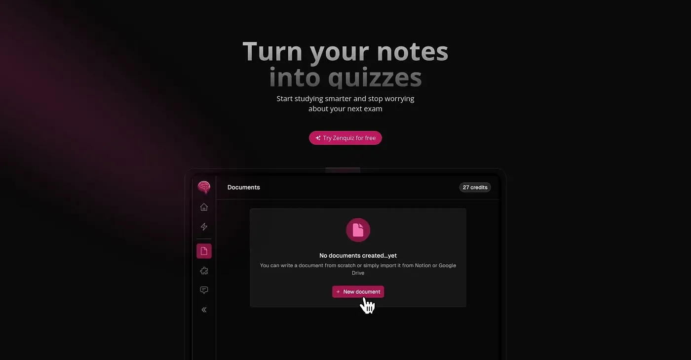 Screenshot of Zen Quiz