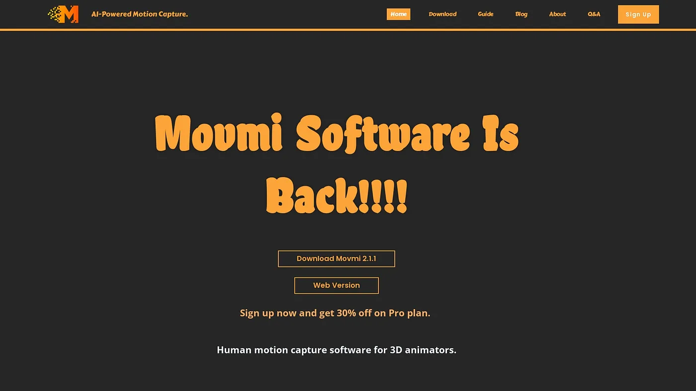 Screenshot of movmi