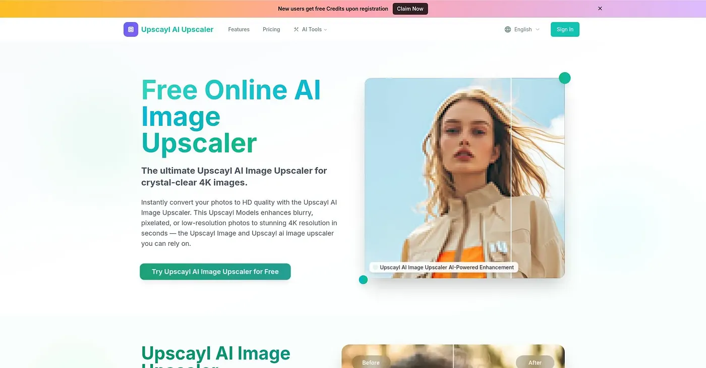 Screenshot of Upscayl