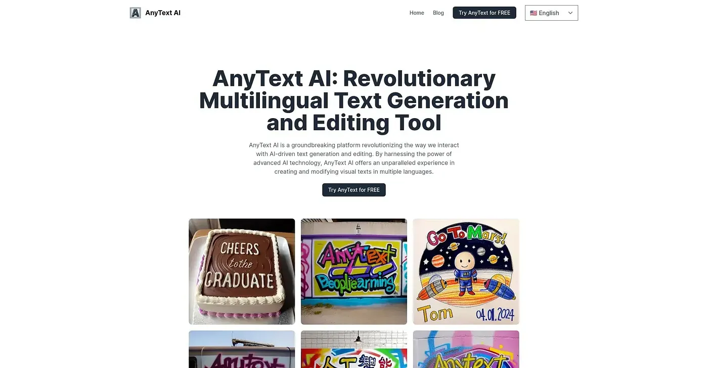 Screenshot of Anytext Pics