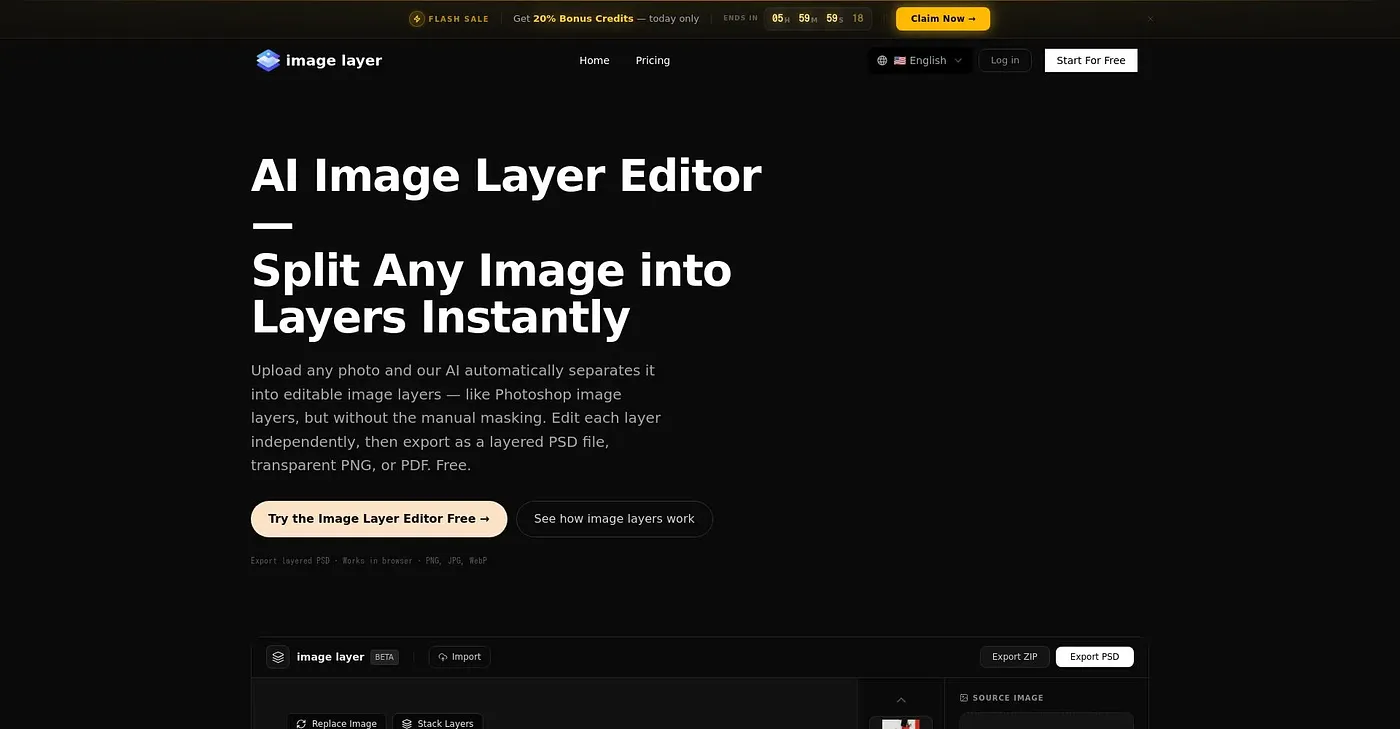 Screenshot of Image Layer