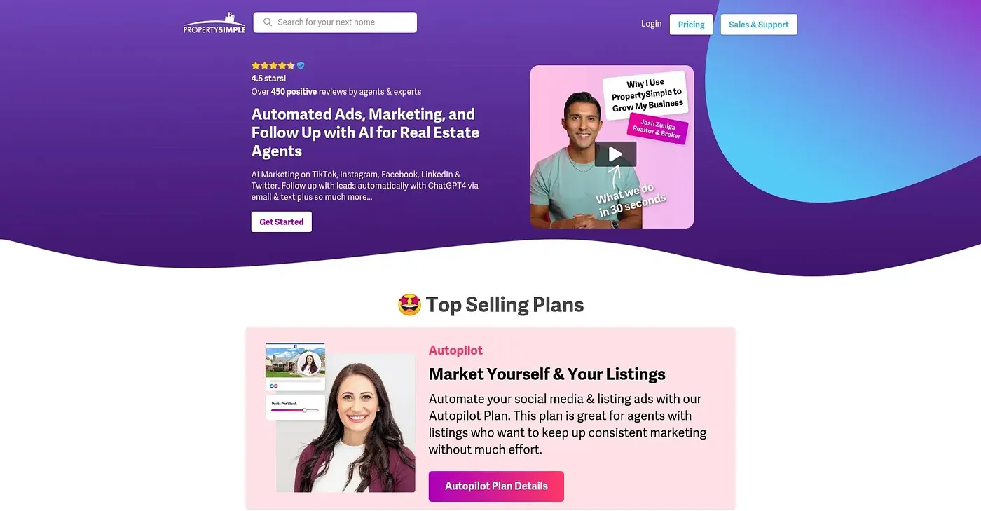 Screenshot of PropertySimple