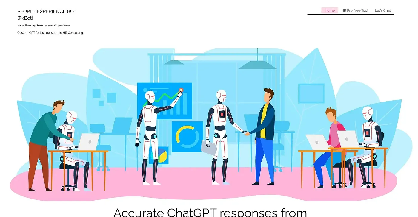 Screenshot of PxBot