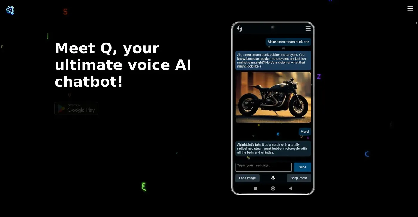 Screenshot of Q Bot