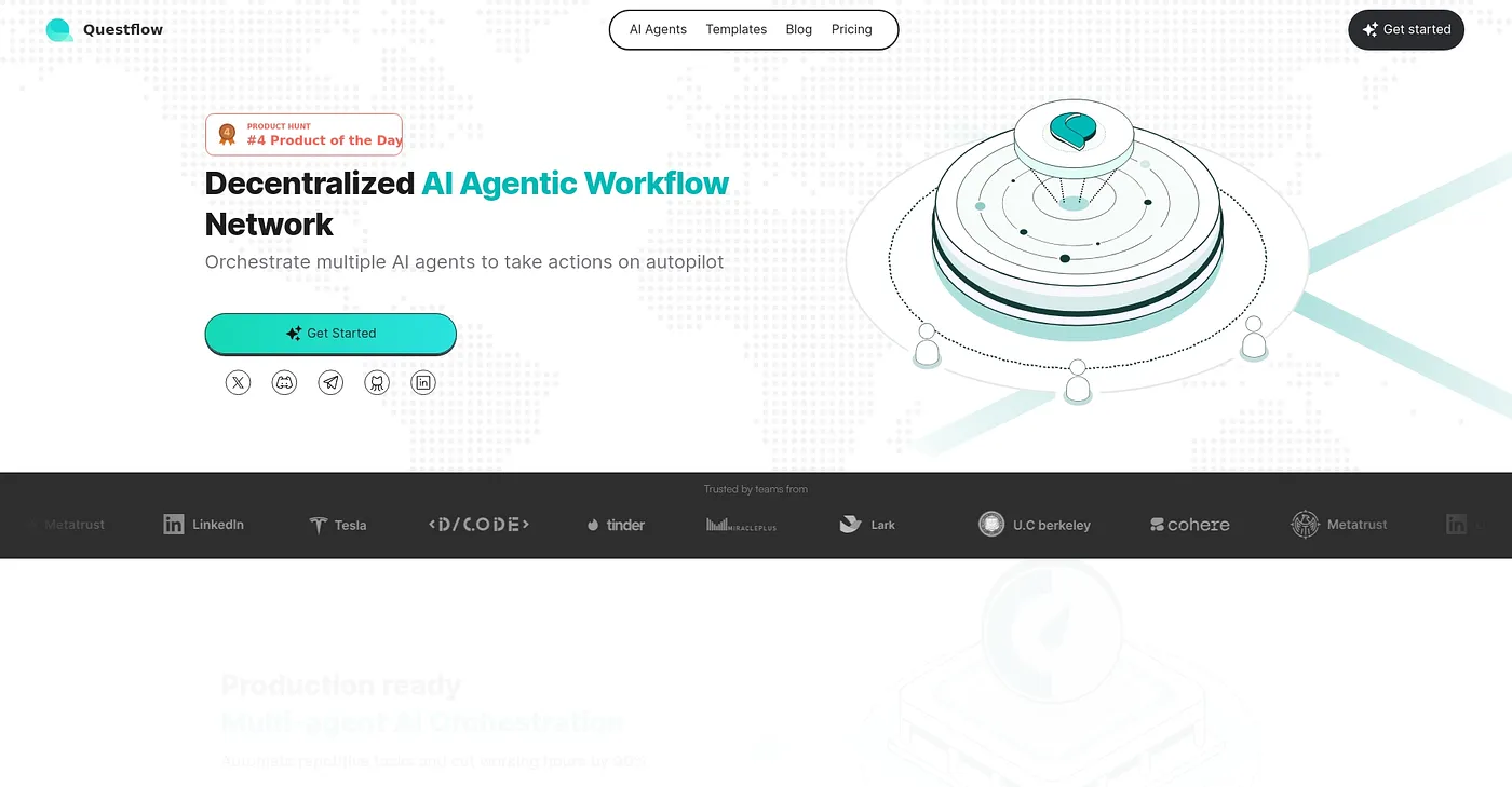 Screenshot of QuestFlow