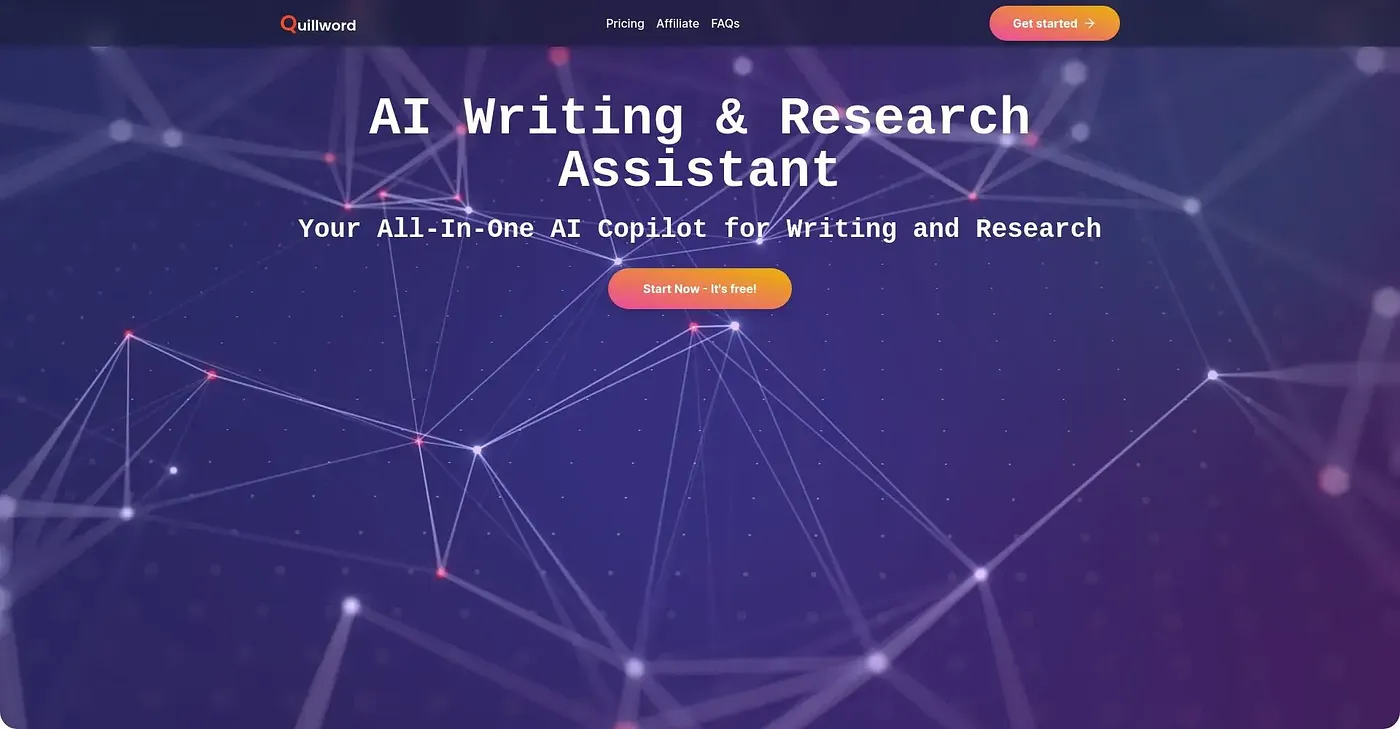 Screenshot of Quill Word