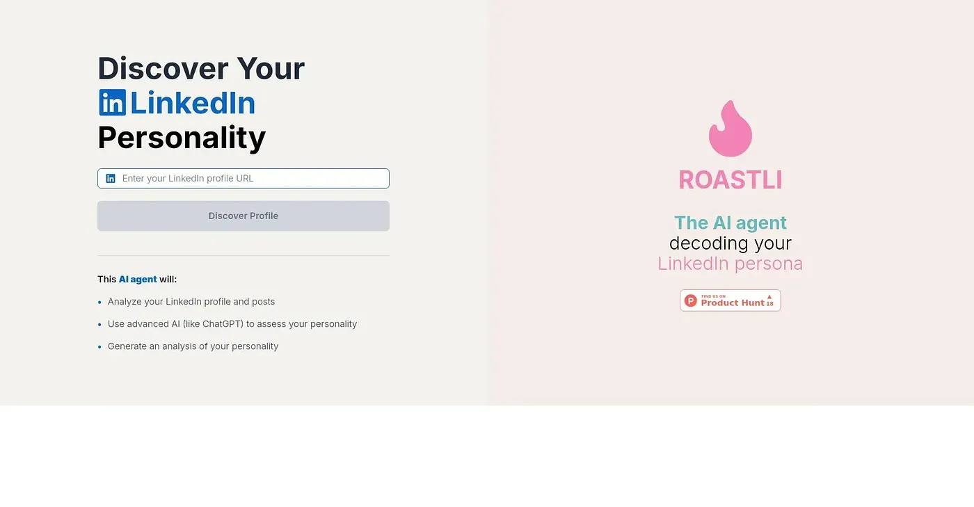 Screenshot of ROASTLI