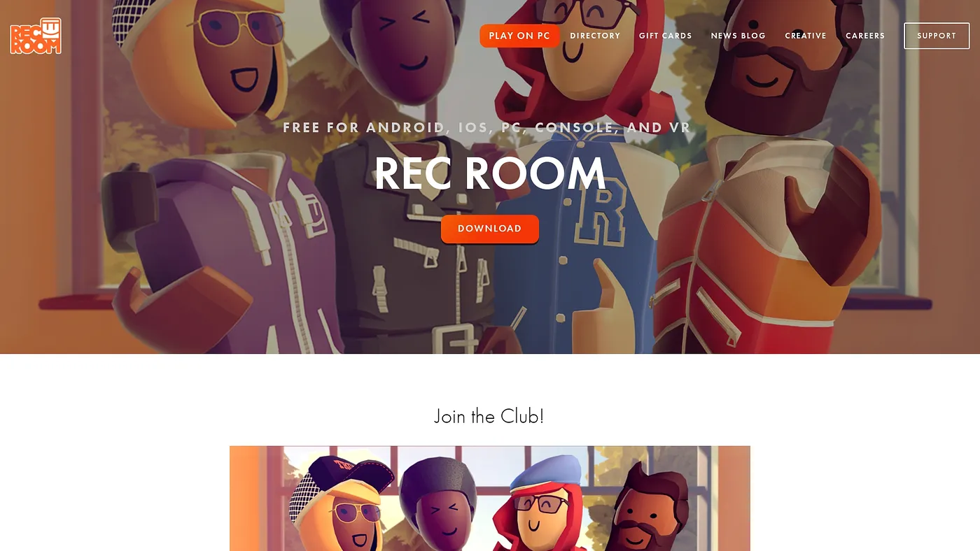 Screenshot of Rec Room