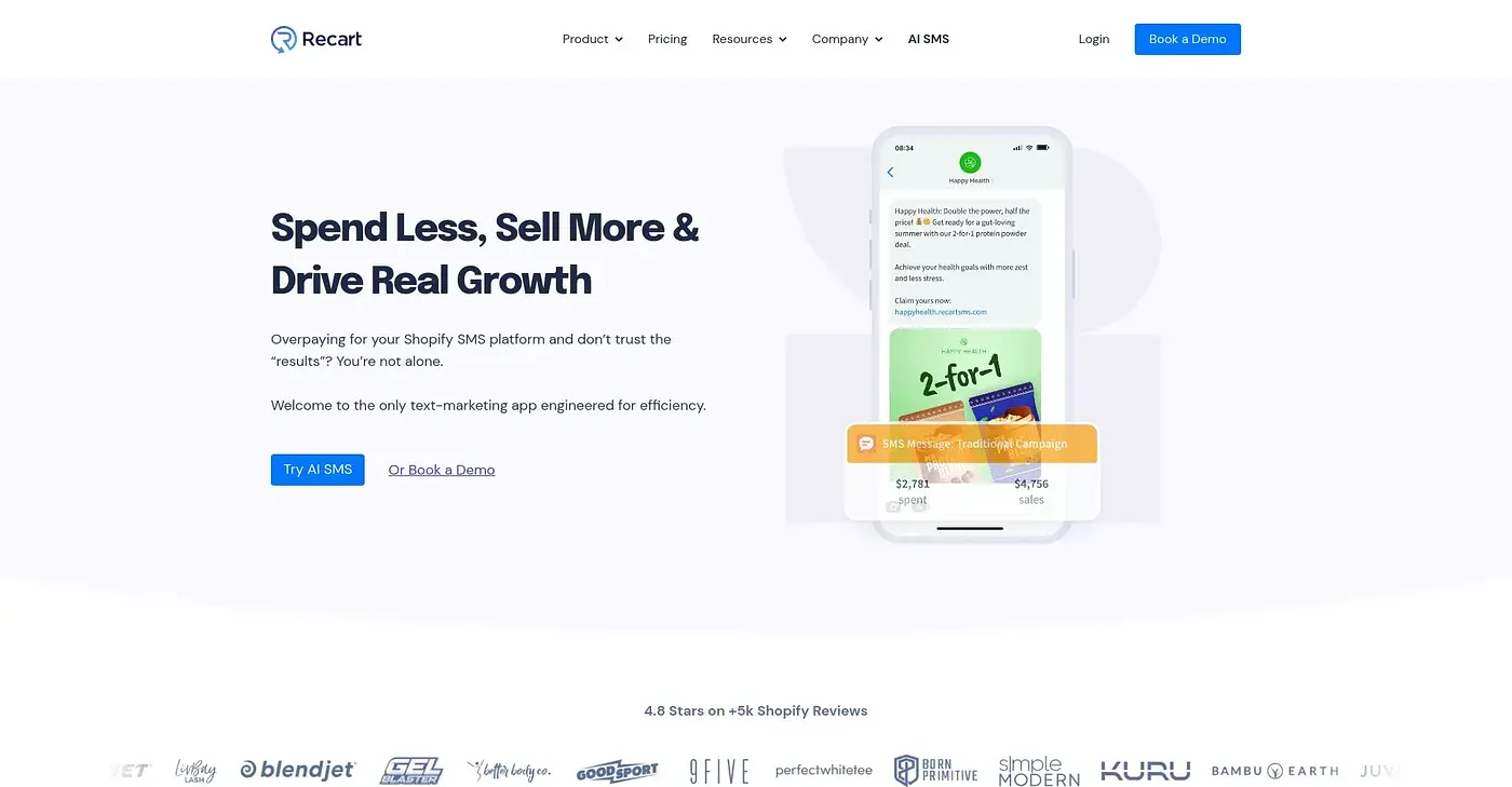 Screenshot of Recart